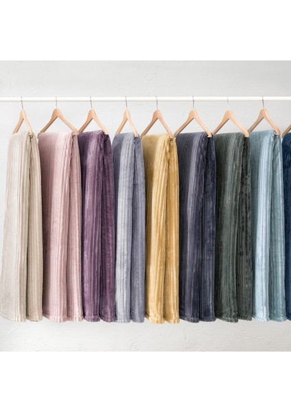 Bedding Holly Wellsoft Battaniye Tek Kişilik- Antrasit