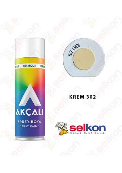Sprey Boya 302 Krem