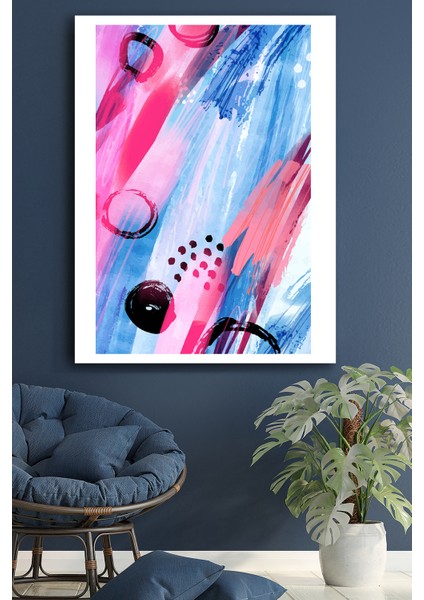 Kanvas Tablo Resim Soyut Modern Dekoratif Duvar Tablosu