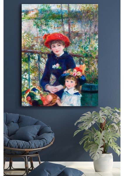 Kanvas Tablo Resim Ünlü Ressamlar Serisi Yağlıboya Dekoratif Duvar Tablosu