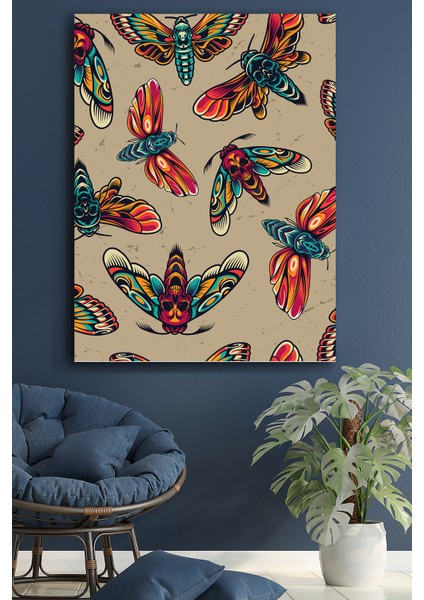 Kanvas Tablo Hayvanlar Dekoratif Duvar Tablosu