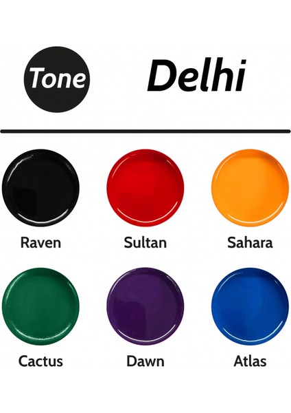 Tone Delhi Epoksi Pigment Seti 6 x 25 ml