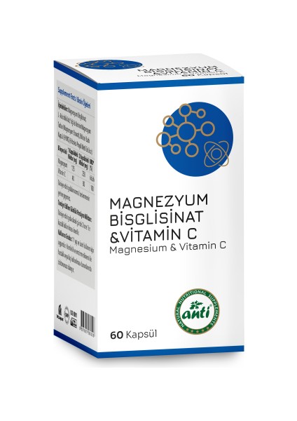 Magnezyum Bisglisinat Vitamin C