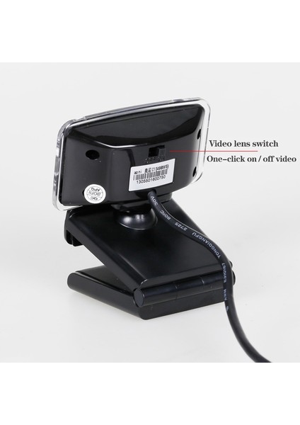 Aoni C11 720P 150 Derecelik Geniş Açılı Hd Bilgisayar Kamera Siyah (Yurt Dışından) fırsatları