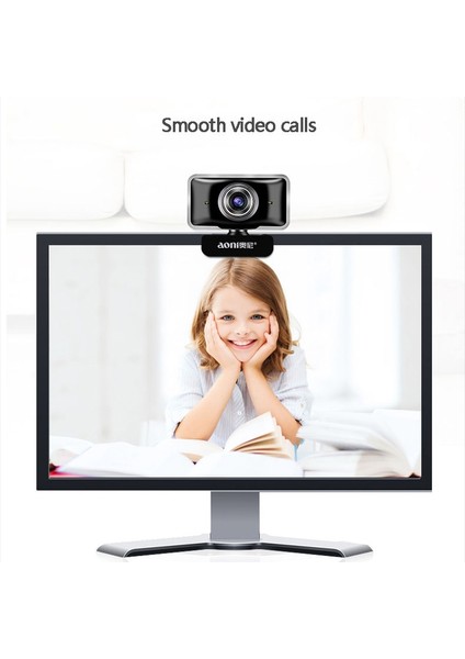 Aoni C11 720P 150 Derecelik Geniş Açılı Hd Bilgisayar Kamera Siyah (Yurt Dışından) indirimleri