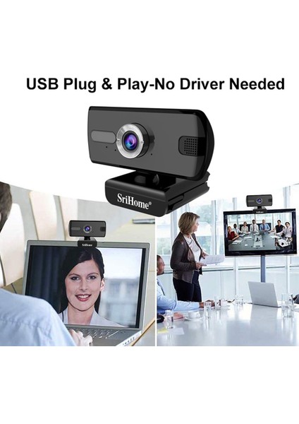 SH004 3.0 Mega Piksel USB 2.0 / 3.0 Hd Bilgisayar Kamera Siyah (Yurt Dışından) indirimleri