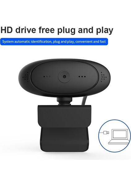 Full Hd 1080P Webcam Siyah (Yurt Dışından)