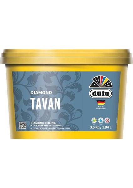 Diamond Tavan Boyası Beyaz 3.5 kg