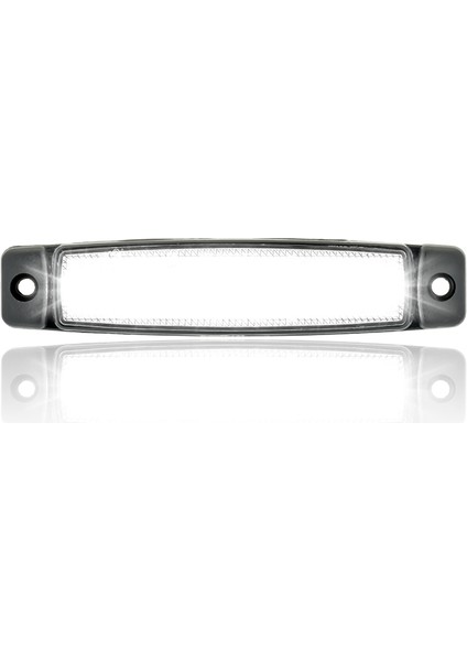 24V Üniversal Parmak 6 LED Basamak Beyaz SBB24W6