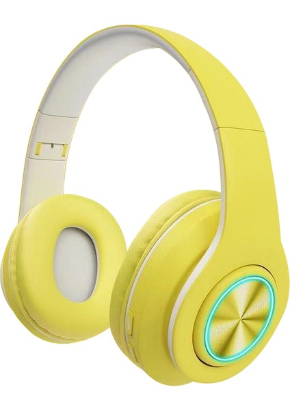 B39 Macaron Kablosuz Bluetooth Kulaklık Limon Sarısı (Yurt Dışından) fiyatları
