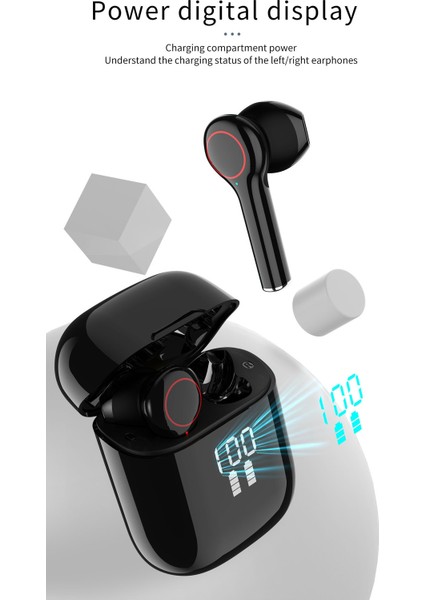 L31 Tws Kablosuz Bluetooth Kulaklık Pro Siyah (Yurt Dışından) fırsatları