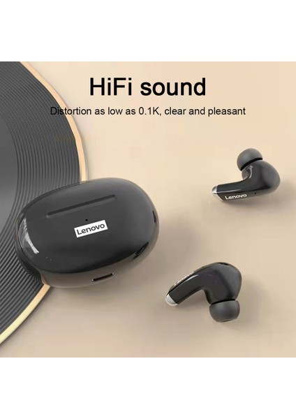 Lp5 Gürültü Azaltma Kablosuz Bluetooth Kulaklık Siyah (Yurt Dışından)