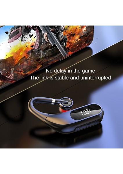 KJ10 Tws Kablosuz Bluetooth Kulaklık Siyah (Yurt Dışından) indirimleri