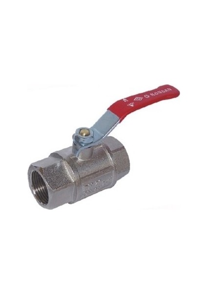 3'' DN80 PN25 Tam Geçişli Küresel Vana Konsan