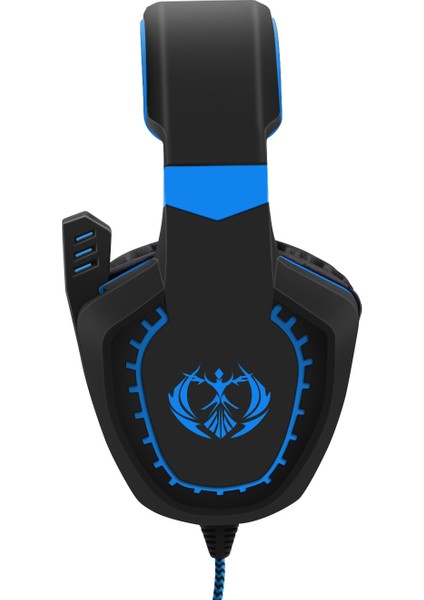 AH28 3.5mm Stereo Ses Kablolu Gaming Headset Mavi (Yurt Dışından)