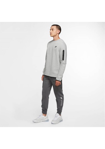 M Nsw Tch Flc Crw Erkek Gri T-Shirt - CU4505-063 indirimleri