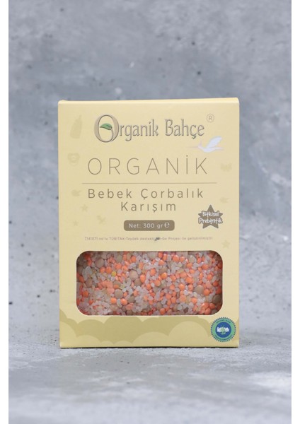 Organik Bahçe Bebek Çorbalık Karışım 250 gr