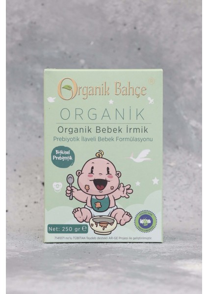 Organik Bahçe Bebek Irmiği 250 gr