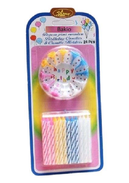Pasta Mumu Doğum Günü Parti 24 Lü Paket 7cm fiyatları