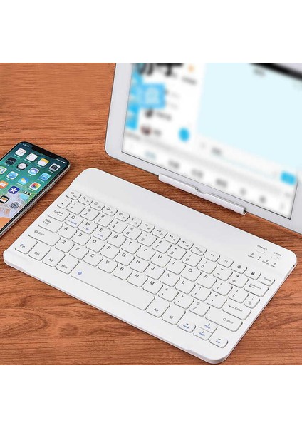 Casper Via S48 8" Uyumlu Bluetooth Tablet Klavyesi Mini Slim Şarjlı Kablosuz Klavye
