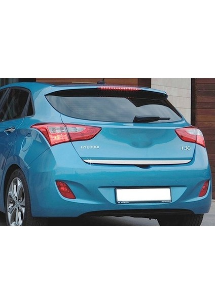 Hyundai i30 Krom Bagaj Alt Çıtası 2011-2017 Paslanmaz Çelik