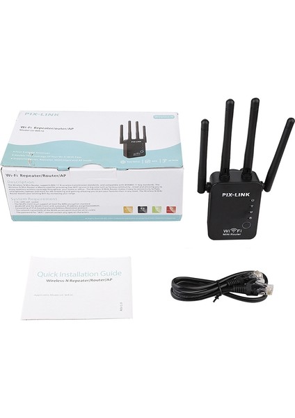 4 Wifi Anten Kablosuz Akıllı Wifi Router (Yurt Dışından)