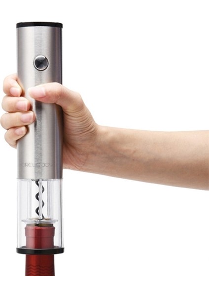 Elektrikli Şişe Açacağı - Gümüş (Yurt Dışından)