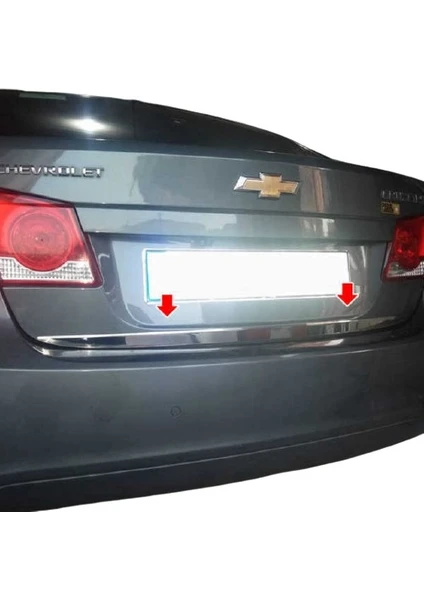 Fams Otomotiv Chevrolet Cruze Krom Alt Bagaj Çıtası 2009> Paslanmaz Çelik (Sedan)