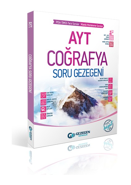 Gezegen Yayıncılık AYT Coğrafya Soru Gezegeni