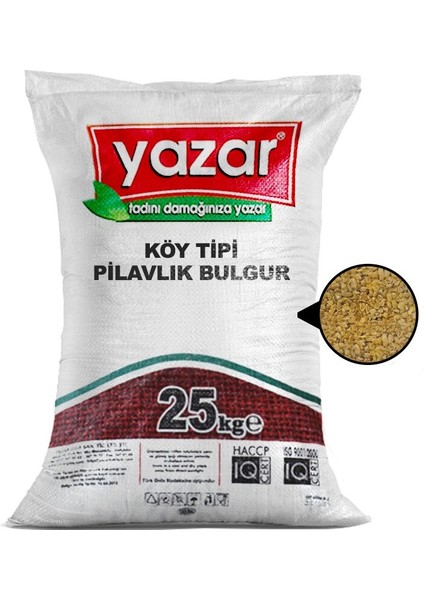 Köy Tipi Pilavlık Bulgur 25 kg