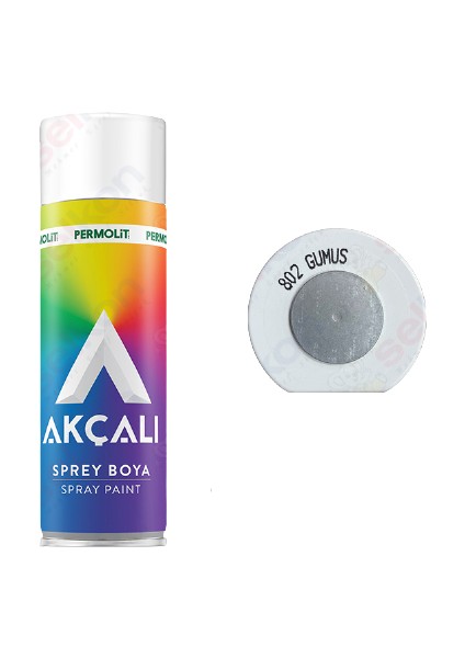 Sprey Boya 802 Gümüş
