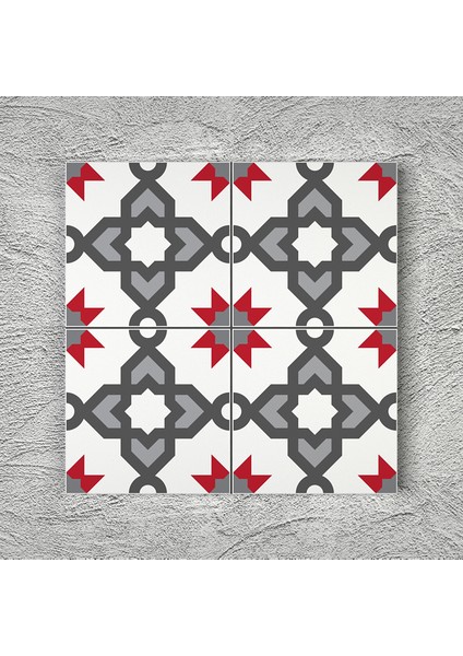 Kütahya Çini Yapı Tasarım Yk 001-23 20 x 20 Desenli Yer Karosu 1m²