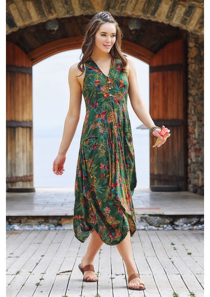 Gömlek Yaka Viskon Elbise fiyatları