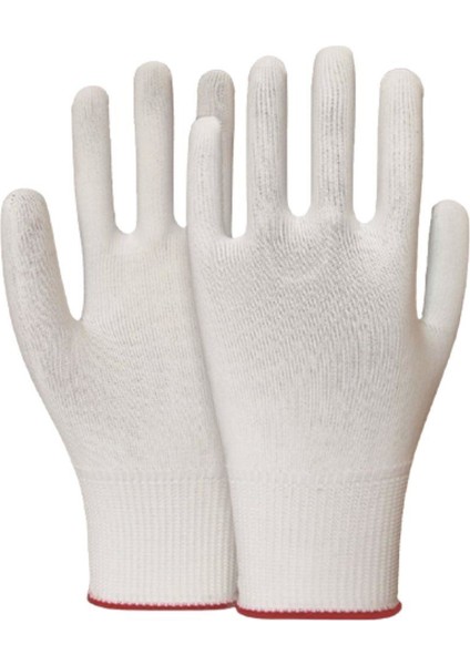 Beybi Polyester Örgü Kasiyer Eldiveni ( 5 Çift)