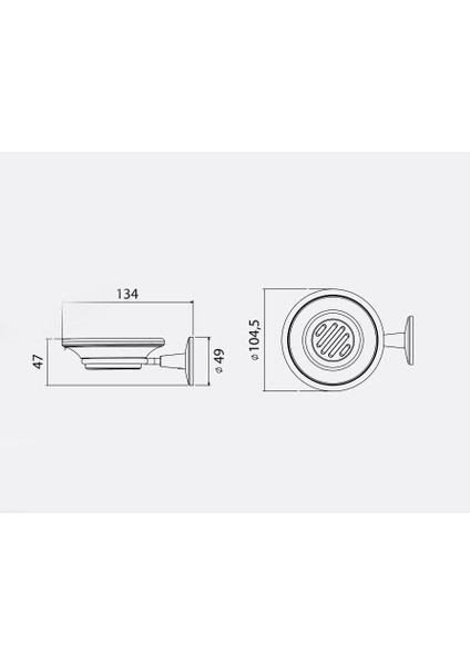 Banyo Lale Katı Sabunluk 140101002 E.c.a fiyatları