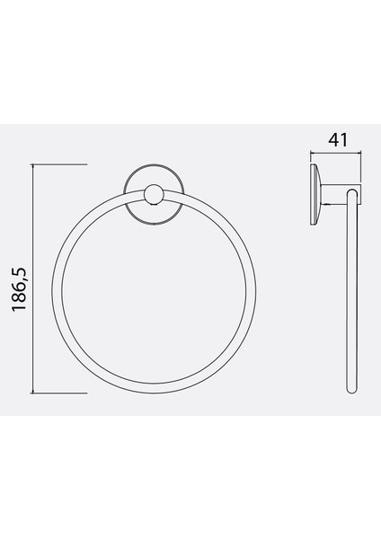 Banyo Lale Yuvarlak Havluluk 140101006 E.c.a fiyatları