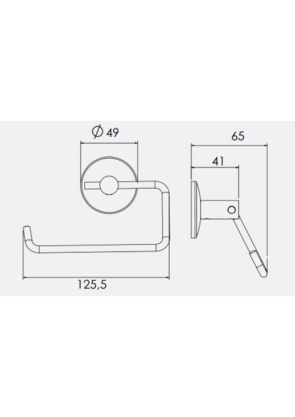 Banyo Lale Tuvalet Kağıtlığı Kapaksız 140101010 E.c.a fiyatları