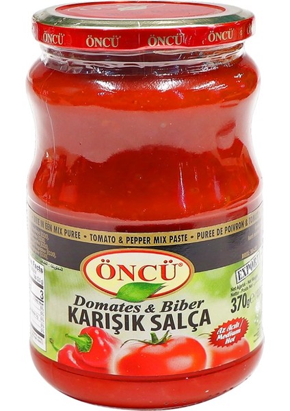 Üçü Bir Arada Karışık Salça 370 gr