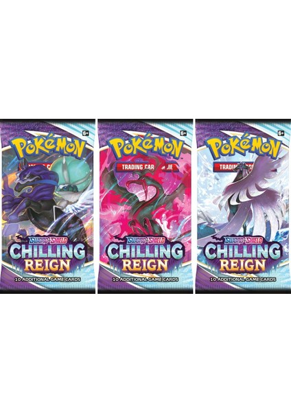 Kardı Sword&shield Chilling Reign 3'lü Paket