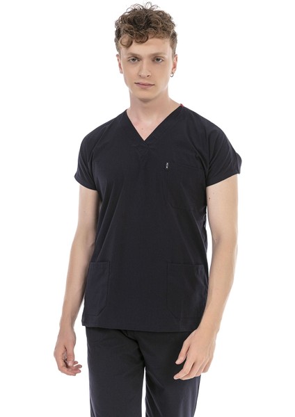 Ultralycra Basic - Doktor Hemşire Forma Takımı Unisex Lacivert indirimleri