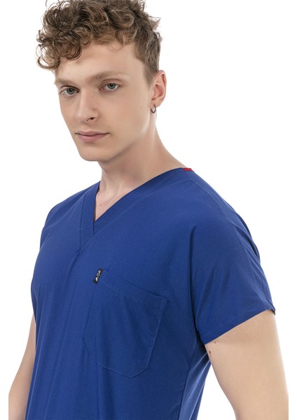 Ultralycra Basic - Doktor Hemşire Forma Takımı Unisex Saks