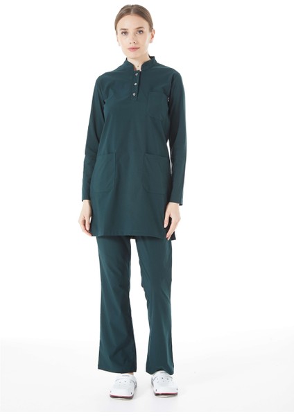 Ultralycra Modest - Doktor Hemşire Forma Takımı, Koyu Yeşil fiyatları