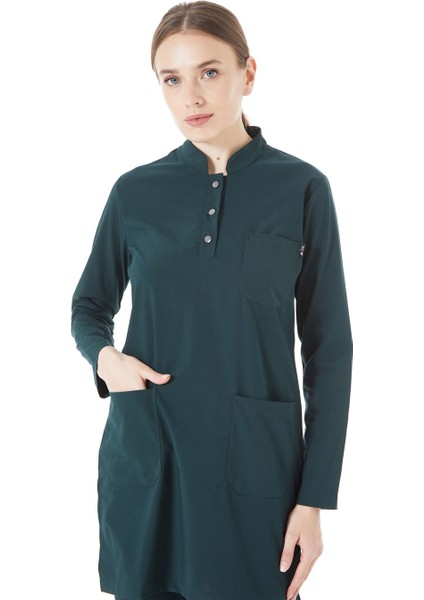 Ultralycra Modest - Doktor Hemşire Forma Takımı, Koyu Yeşil fırsatları