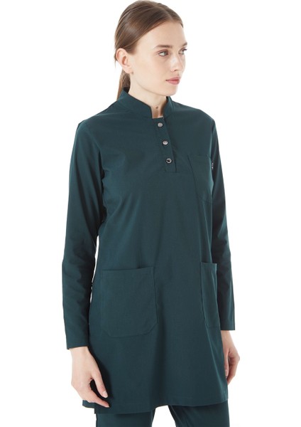 Ultralycra Modest - Doktor Hemşire Forma Takımı, Koyu Yeşil indirimleri
