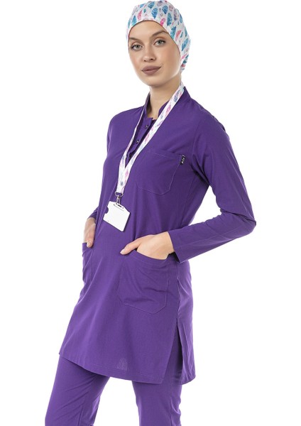 Ultralycra Modest - Doktor Hemşire Forma Takımı, Mor modelleri