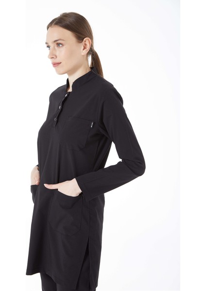 Ultralycra Modest - Doktor Hemşire Forma Takımı, Siyah indirimleri
