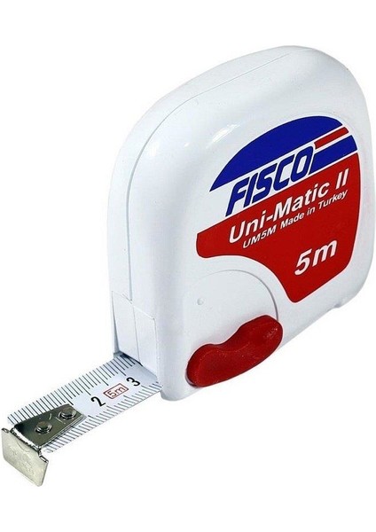 Fısco 5m Uzunluk Metre Uni Matic 2 UM5M Made In Turkey Fisko Metreleri Metreler Fisko Agmair Agm Air