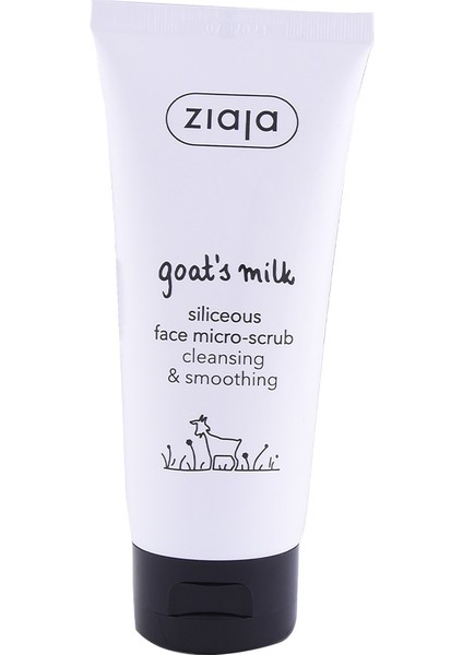 Zıaja Keçi Sütü Kremli Yüz Temizleme Jeli Scrub 75 ml