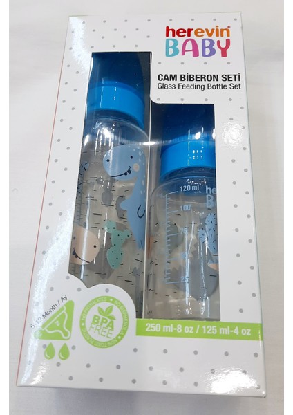 Baby Cam Biberon Seti 250ML ve 125 ml