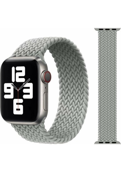 Apple Watch Uyumlu 42-44MM S/m Size Solo Loop Örgü Tekstil Kordon